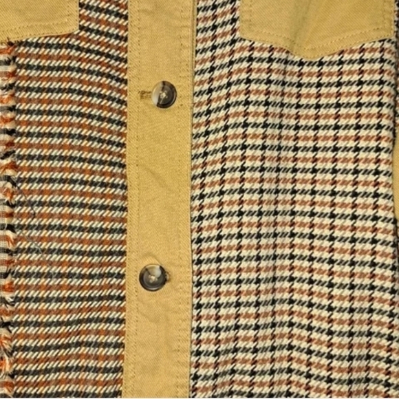 Free People Bentley Ombre Shirt Trench  Jacket Longline Ombre -Medium - Picture 5 of 7